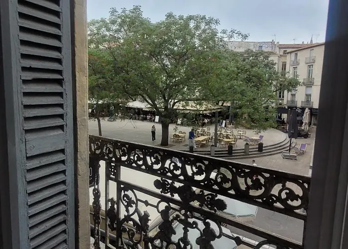 아파트 Centre Historique Place Jean Jaures Climatise 6 Couchages Avec Parking 몽펠리에